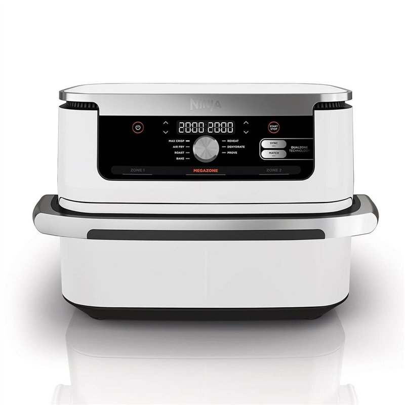 Friteuse à Air NINJA AF500EUWH Blanc Argenté 2470 w 10,4 L