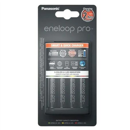 Chargeur de batterie Panasonic K-KJ55HCD40E Piles x 4