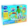 VTech - Bébé Multisport Interactif Multicolore, Structure de Motricité Bébé 2 en 1, Cage de Foot, Panier de Basket avec Tableau 