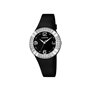 CALYPSO Montre à Mouvement à Quartz pour Femme avec Affichage analogique et Bracelet en Plastique Cadran Noir K5659/4