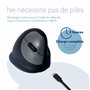 R-Go HE Break Souris Ergonomique sans Fil, pour Grande Main, Bluetooth 5.0, Clic Silencieux, avec Logiciel Anti-Tendinite, Souri