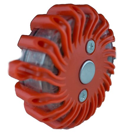 ProPlus 540322 Disque d’Alerte avec Aimant et 16 LED, Ø Seulement 9,5 cm, avertisseur d'urgence, Signal Clignotant