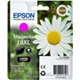 Epson 18XL Pâquerette Magenta, Cartouche d'encre d'origine XL Haute capacité, XP-30 XP-102 XP-202 XP-205 XP-215 XP-225 XP-302 XP