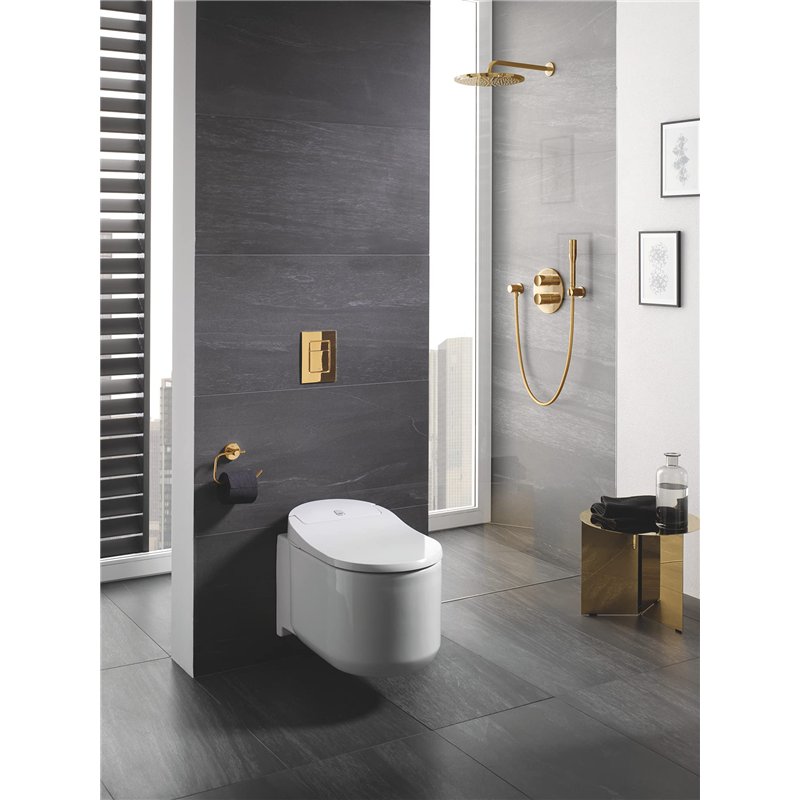 Image secondaire de GROHE Rainshower – Cosmopolitan 310 ensemble Douche murale 9,5 montage au mur Cool Sunrise
