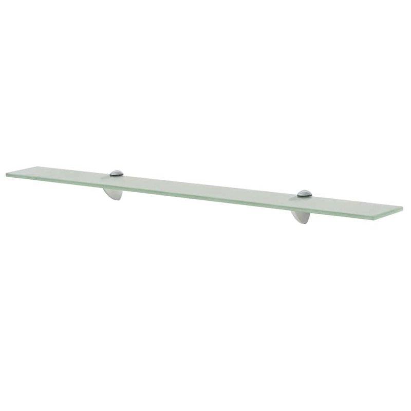 vidaXL Étagère Murale pour Salon Chambre Salle de Bain Verre 80x10 cm 8 mm