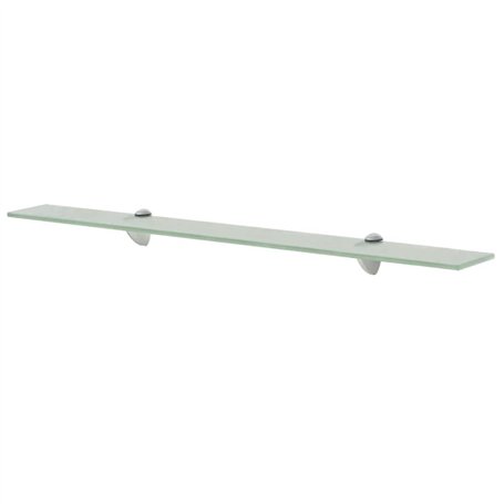 vidaXL Étagère Murale pour Salon Chambre Salle de Bain Verre 80x10 cm 8 mm