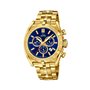 JAGUAR Montre modèle J853 / 3 de la Collection Executive, boîtier Bleu 45,8 mm avec Bracelet en Acier plaqué pour Homme J853/3