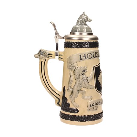 SD Toys - Casa Stark Carafe en céramique Relieve Game Of Thrones, multicolore (SDTHBO20749)