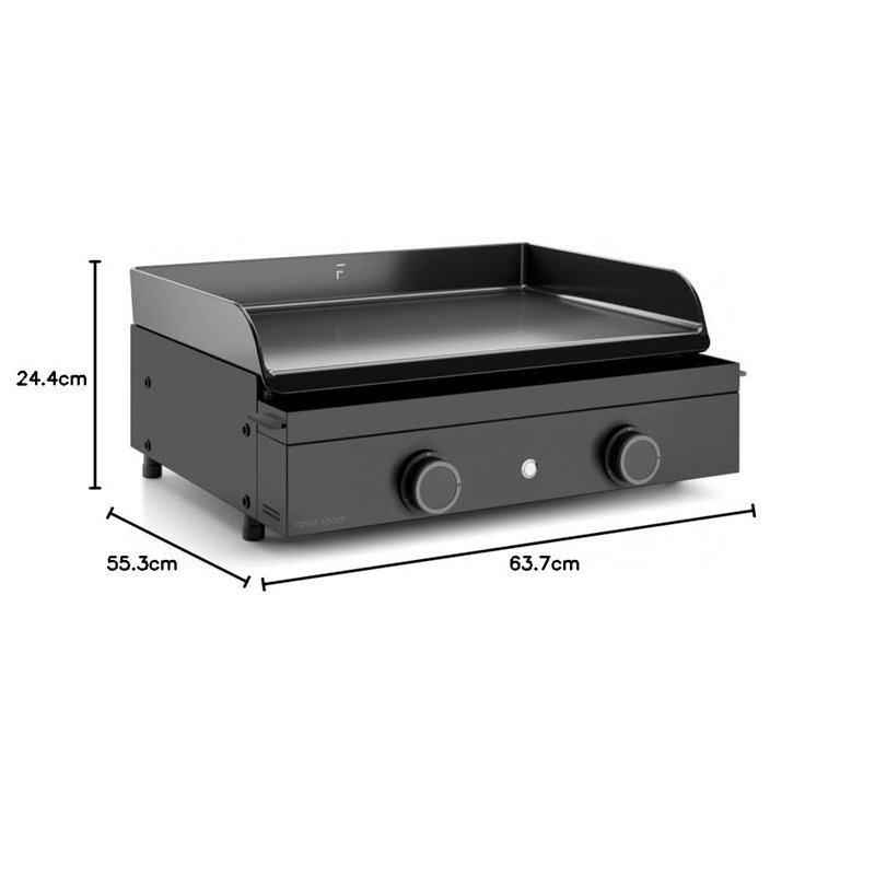 Image secondaire de FORGE ADOUR Plancha gaz ORIGING60A