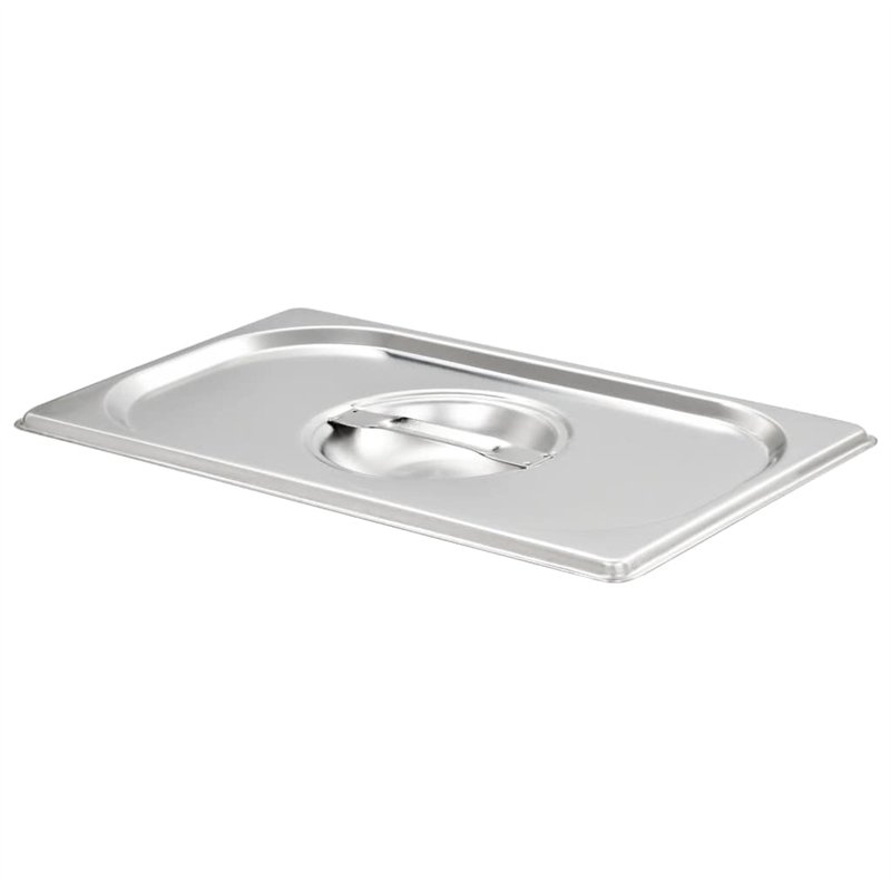 Image secondaire de vidaXL 4x Couvercles de Plateau GN 1/4 Ustensiles de Cuisine Rectangulaire Combiné avec des Plateaux Restaurant Cuisine Maison H