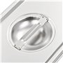 vidaXL 4x Couvercles de Plateau GN 1/4 Ustensiles de Cuisine Rectangulaire Combiné avec des Plateaux Restaurant Cuisine Maison H