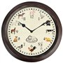 Fallen Fruits TF013 Horloge sonore Motif Animaux de la Ferme