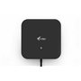 i-tec Station d'accueil USB-C 2 x 4 K - 2 x DisplayPort 1 x USB-C 3 x USB 3.0 2 x USB 2.0 1 x GLAN 1 x audio/micro