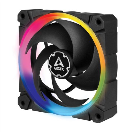 ARCTIC BioniX P120 A-RGB - Ventilateur PC, 120 mm Ventilateur avec A-RGB, Optimisé pour la Pression Statique, Contrôlé par PWM,