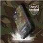 Superdry 42588 Coque de Protection en Toile moulée pour iPhone 12 / iPhone 12 Pro 6.1 Motif Camouflage Vert
