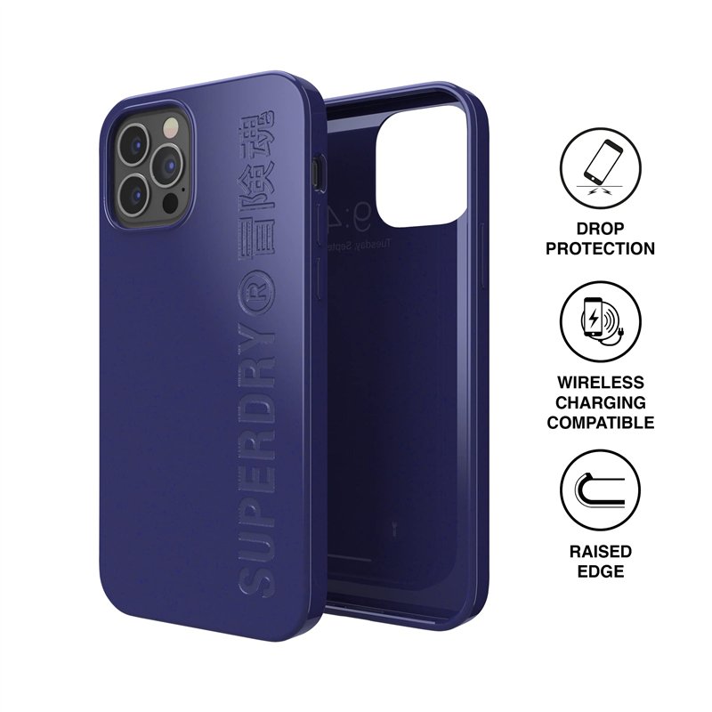Image secondaire de Superdry Coque de Protection pour iPhone 12 / iPhone 12 Pro 6.1 - Compostable - Matériaux à Base de matières Bio - pour iPhone 1