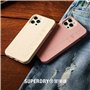 Superdry Coque de Protection pour iPhone 12 / iPhone 12 Pro 6.1 - Compostable - Matériaux à Base de matières Bio - Rose