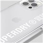 Superdry 42596 Coque de Protection Transparente pour iPhone 12 / iPhone 12 Pro 6.1