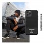 Superdry Coque de Protection en Toile moulée pour iPhone XS Max, Noir