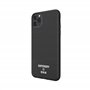 Superdry Coque de Protection en Toile moulée pour iPhone 11 Pro Max Noir