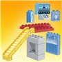 Mega Bloks La Pat'Patrouille : Le film, coffret 3 figurines Chase, Marcus et Stella, 13 blocs de construction, jouet pour bébé e