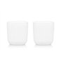 Bodum 12059-03 DOURO Set de 2 mugs en porcelaine double paroi, 0.1 l, Blanc