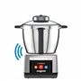 Magimix Cook Expert Connecté - Robot de cuisine Multifonction Connect 3,5L, Moteur Professionnel 1700W,Chrome mat
