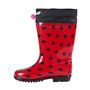 Bottes en Caoutchouc pour Enfants Lady Bug Rouge