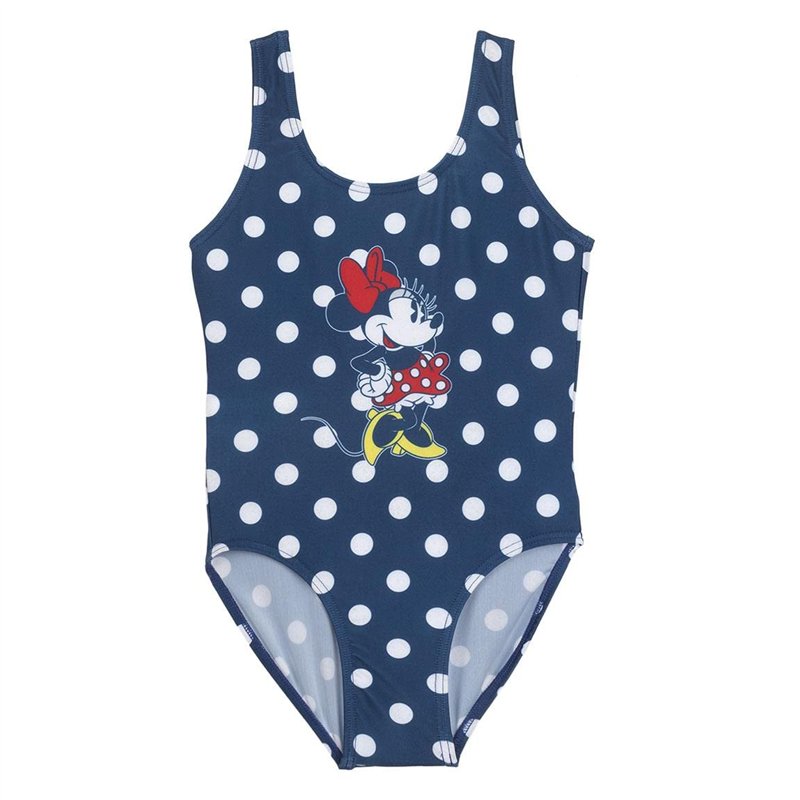 CERDÁ LIFE'S LITTLE MOMENTS Maillot de Bain pour la Piscine pour Fille des Personnages de Minnie | Licence Officielle Disney, Bl