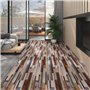 VidaXL Planches de plancher PVC 5,02 m² 2 mm Autoadhésif Multicolore