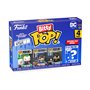 Funko Bitty POP! DC - Batman, Batgirl, The Joker Et Une Mini-figurine Mystère En Surprise - 2.2 Cm - DC Comics Collectionnable -
