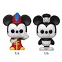 Funko Bitty Pop Disney - Sorcerer Mickey, Dale, Princess Minnie et une Mini-figurine Mystère en Surprise - 2.2 Cm Collectionnabl