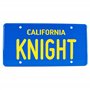 Doctor Collector Knight Rider KITT, Réplique Officielle de la Plaque d'Immatriculation en métal 30x15 cm, édition de Collection 