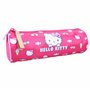 Trousse Hello Kitty Follow The Rainbow, rose bonbon, Design :