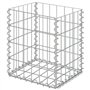 vidaXL Paniers de Gabion 2 pcs Acier galvanisé 30x30x40 cm, clôture en Gabion, Cage en Gabion, Mur de soutènement de gravité en 