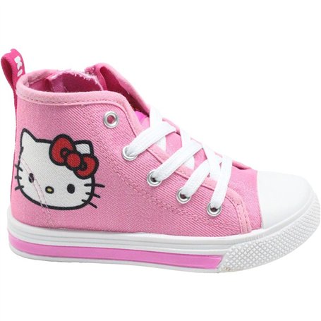CERDÁ LIFE'S LITTLE MOMENTS Altas Con Luces – Zapatillas Hello Kitty 2-8 Años Antideslizante Basket, Rose, 30 EU