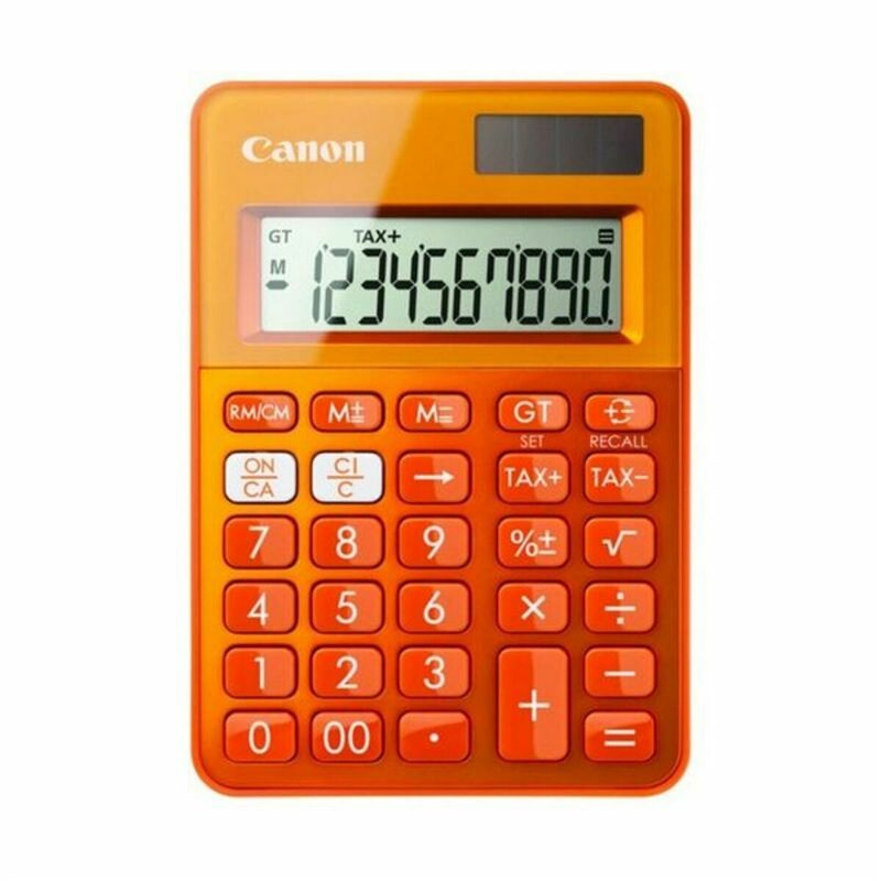Calculatrice Canon 0289C004AA Orange