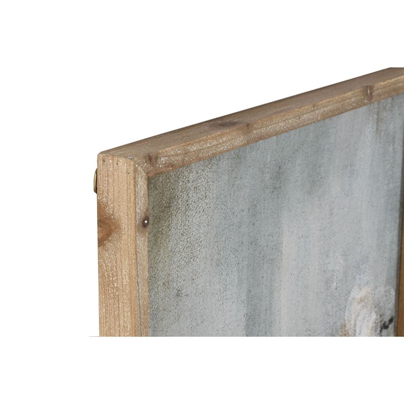 Image secondaire de Cadre Home ESPRIT Bleu Blanc Marron Oriental 200 x 2,5 x 120 cm