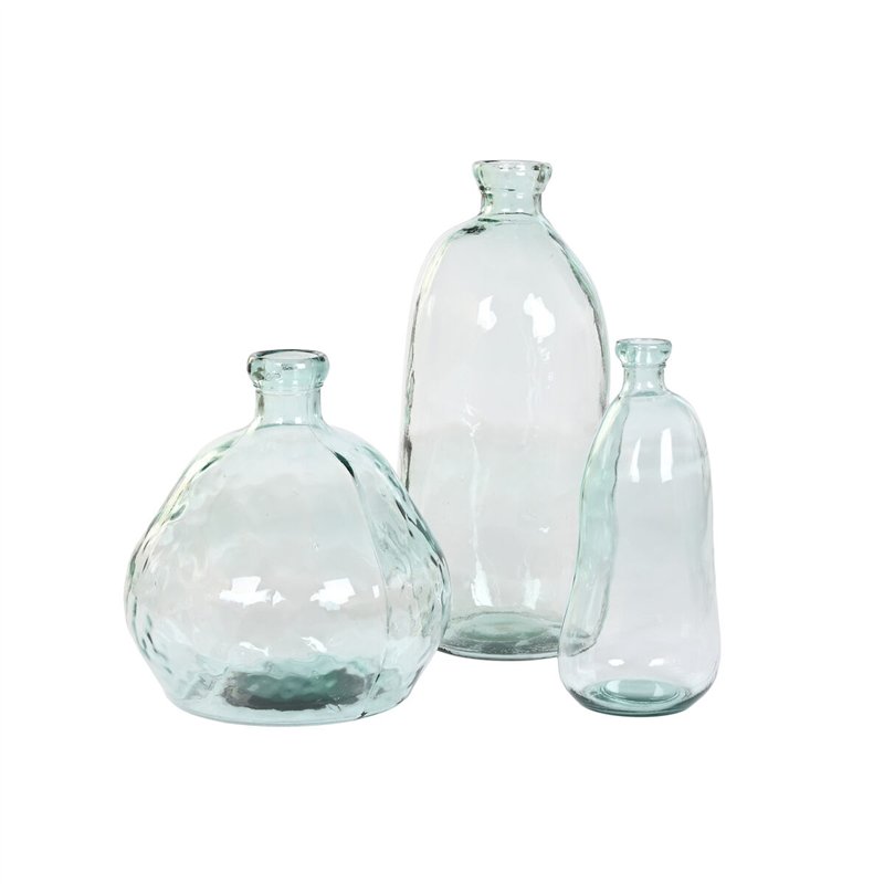Image secondaire de Vase Home ESPRIT Transparent Cristal recyclé 45 x 45 x 47,5 cm