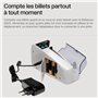 Safescan 2000 compteuse de billets portable qui compte les billets triés - Compteur de billets d'argent liquide pour les déplace