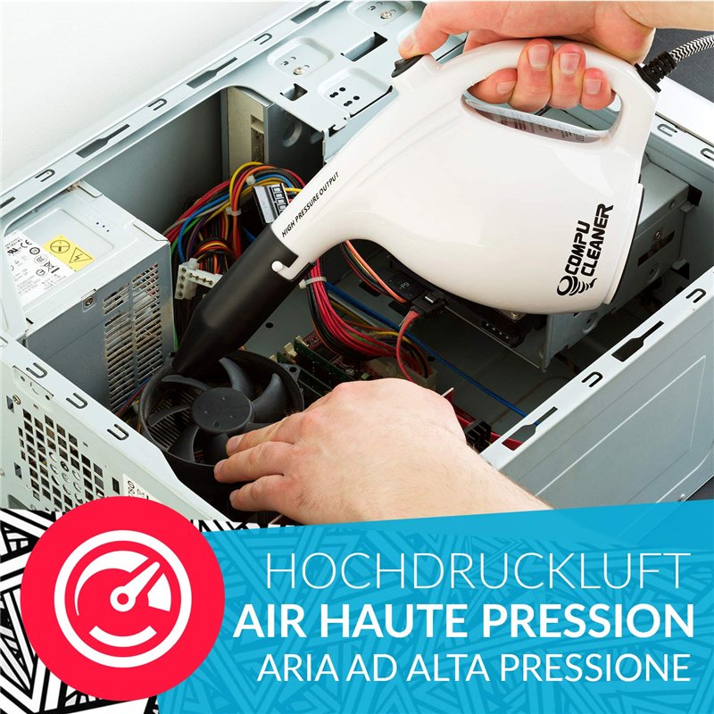 Image secondaire de IT Dusters CompuCleaner Original - Dépoussiéreur électrique pour PC Fixes et Portables, Consoles, appareils électroniques et Net