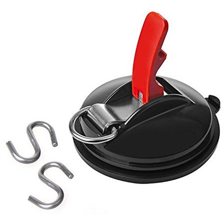 ProPlus Fixation Ventouse avec Anneau + 2 S-Crochets