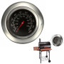 Itian Thermomètre en Acier Inoxydable pour Barbecue