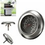 Itian Thermomètre en Acier Inoxydable pour Barbecue, Thermometer de Barbecue BBQ Grill avec Sonde