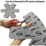 Meiso Lot de 9 protège-poêles en feutre rembourré pour séparer et protéger les surfaces de vos ustensiles de cuisine et éviter l