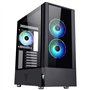 Boîtier Moyen Tour ATX Vertibra Q210 RGB avec Panneau Vitré