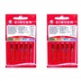 Singer Lot de 2 paquets d'aiguilles 2020 823R Assortiment universel pour tissus en coton 130/705 H 70-80-90-100