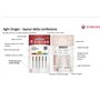 Singer Lot de 2 paquets d'aiguilles 2020 823R Assortiment universel pour tissus en coton 130/705 H 70-80-90-100