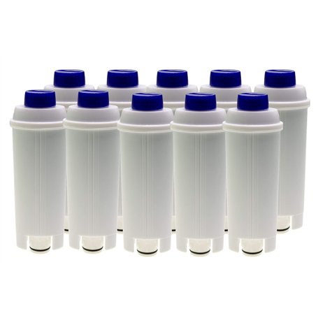 Lot de 10 filtres à eau compatibles avec les machines à café DeLonghi Autentica ECAM23 Dedica Dinamica Eletta...