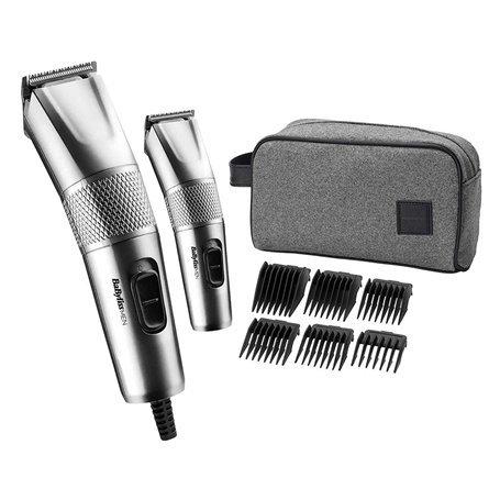 COUPE BABYLISS 60 MINUTES AUTON. 6 ACCESSOIRES BARBE 1MM AVEC SAC